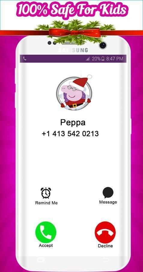 Call From Pepa Pig (Christmas Edition) screenshot 1