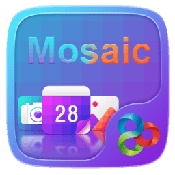 Mosaic GO Launcher Theme иконка