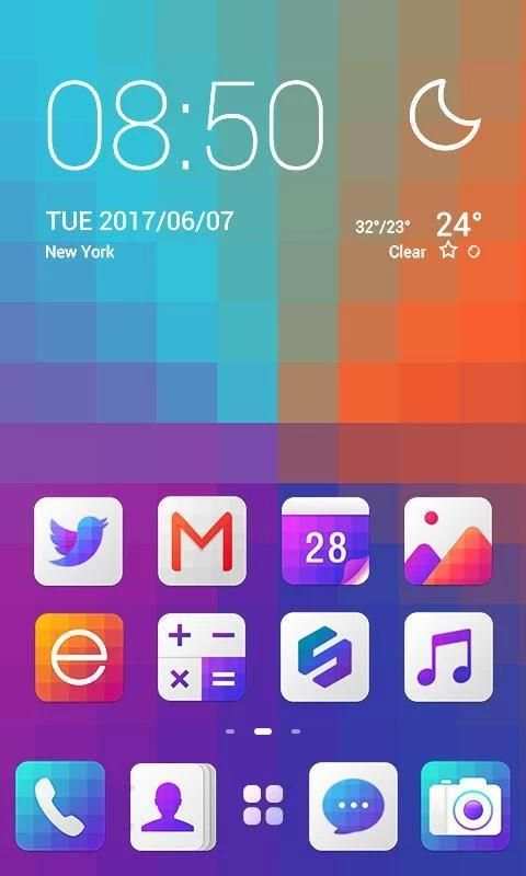 Mosaic GO Launcher Theme screenshot 5