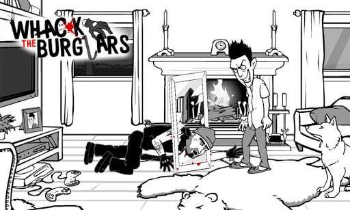 Whack The Burglars - Robbers скриншот 1