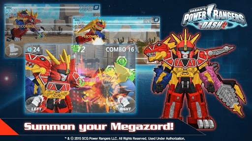 Power Rangers Dash screenshot 1