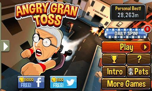 Angry Gran Toss скриншот 2