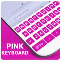 Cute Pink Keyboard Theme with Emoji, GIF, Font on 9Apps