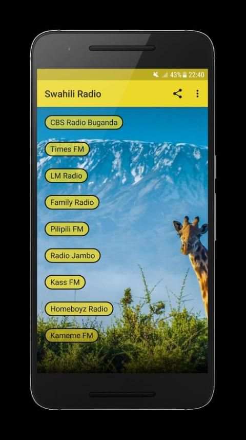 Swahili Radio screenshot 2