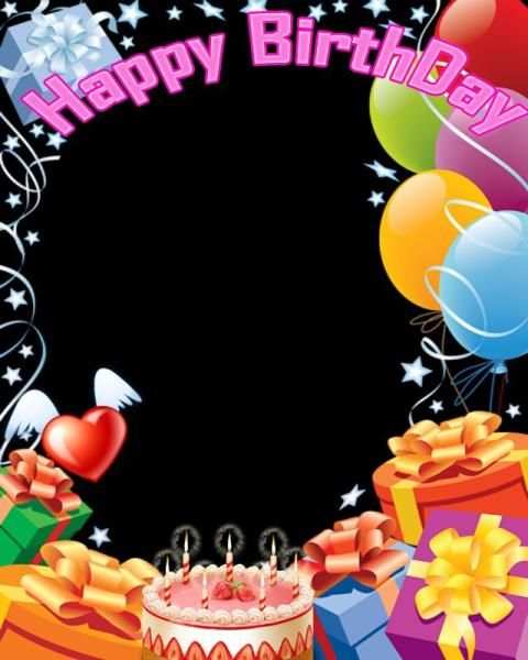 Free Happy Birthday Poto Frame скриншот 2