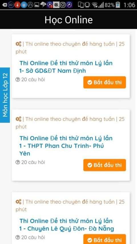 Học Online ( Sun.vn ) скриншот 4