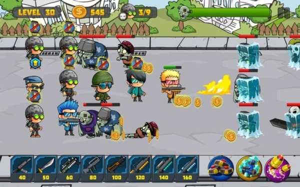 Zombie Defense vs Snipers * screenshot 3
