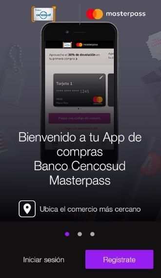 Masterpass Banco Cencosud screenshot 2