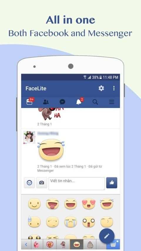 Lite for Facebook - Security Enhanced 2018 screenshot 12