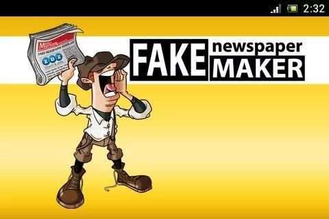 Fake Newspaper Maker Creator скриншот 15