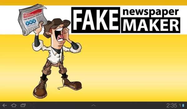 Fake Newspaper Maker Creator скриншот 5