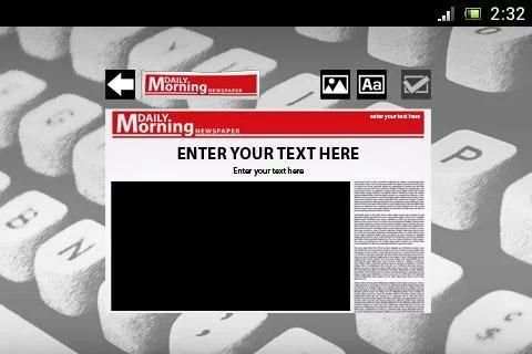 Fake Newspaper Maker Creator скриншот 13