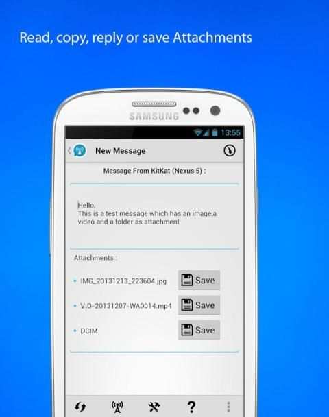 WiFi File Transfer - IPMsg screenshot 2