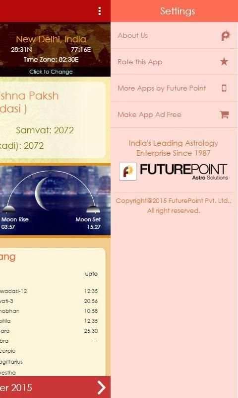 Free Panchang screenshot 2