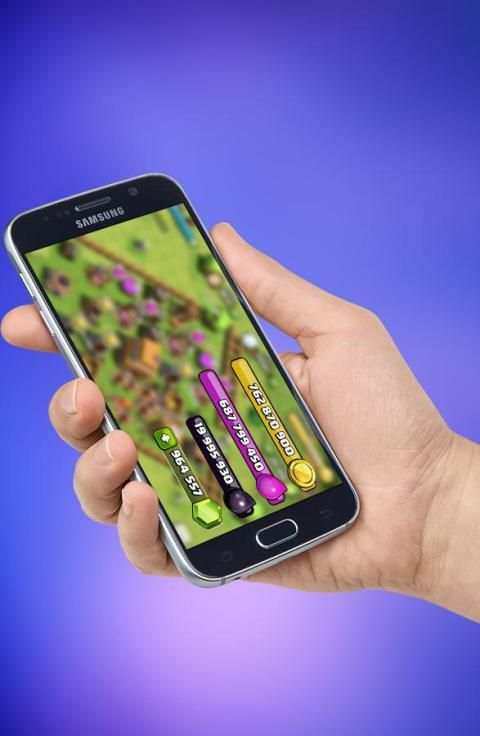 Cheat in Clash Of Clans Simulator ** 1 تصوير الشاشة