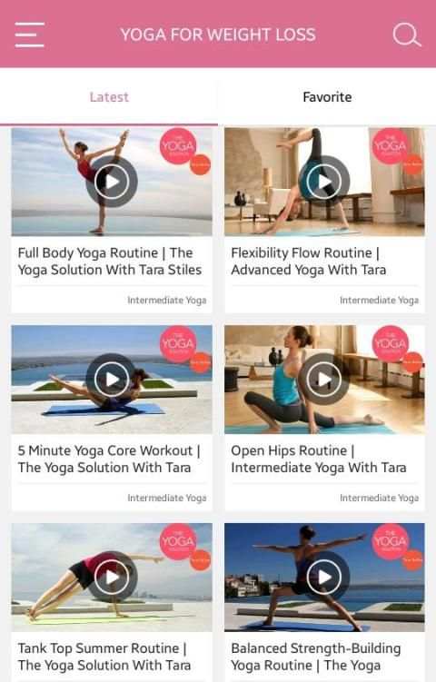 Intermediate Yoga Videos