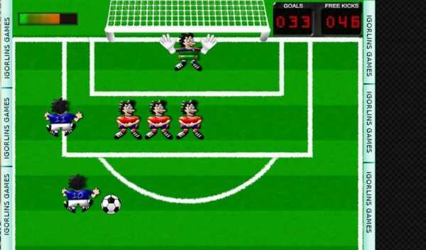 Free Kick Football Lins screenshot 1