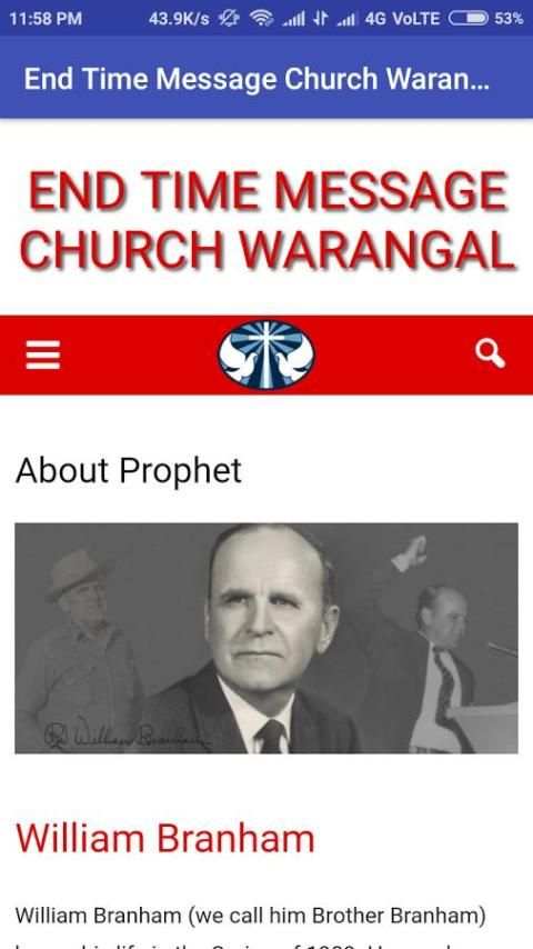 End Time Message Church Warangal screenshot 4