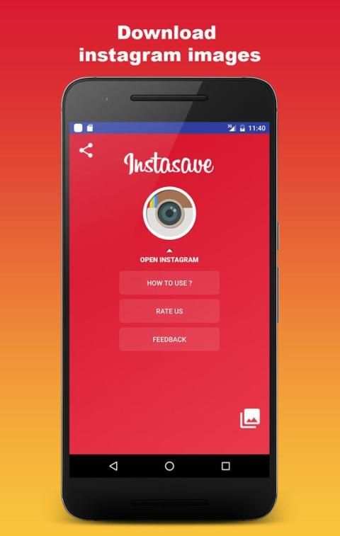 InstaSave for Instagram स्क्रीनशॉट 1