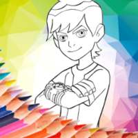 Cartoon Coloring : Ban 10 Edition