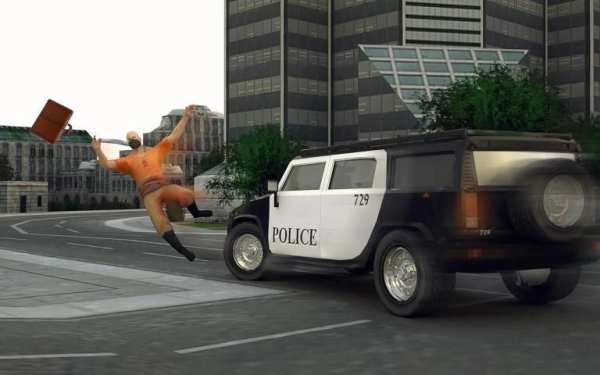 Police Car Driver Sniper Chase City Missions screenshot 4