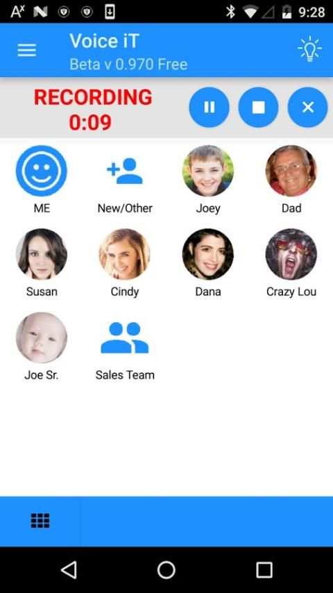 Voice iT - Voice Message/Memo Recorder Messenger screenshot 8