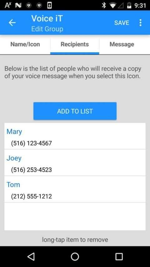 Voice iT - Voice Message/Memo Recorder Messenger screenshot 5
