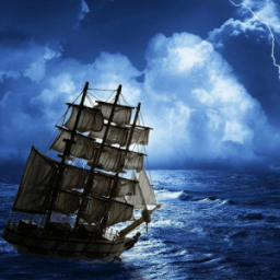 ikon العاصفة خلفية حية