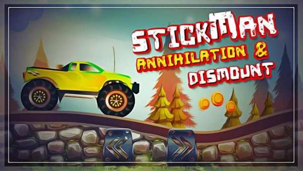 Stickman Dismount & Crush screenshot 1
