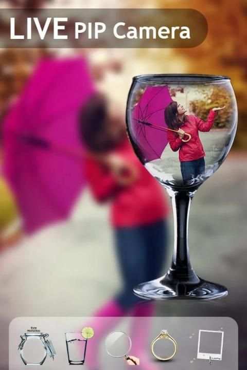 Live PIP Camera Photo Editor скриншот 2