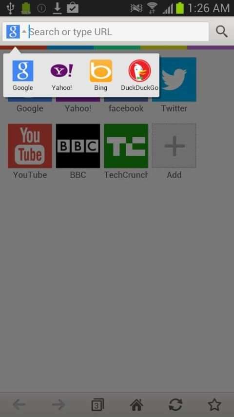 Jelly Web Browser скриншот 1