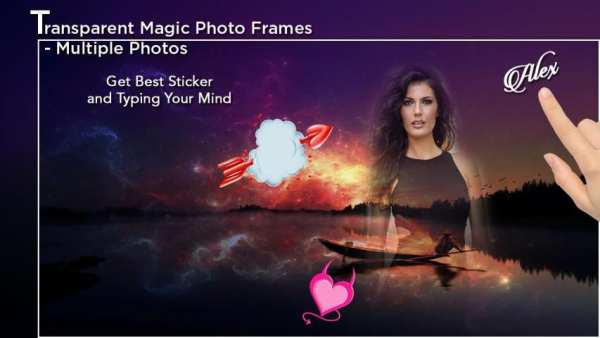 Transparent Magic Photo Frames - Multiple Photos screenshot 3