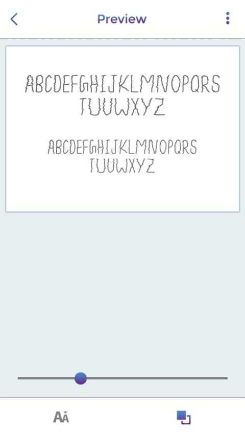 Pencil Fonts Style 2 تصوير الشاشة