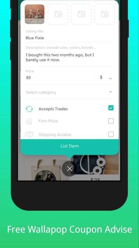 Libre Wallapop Coupon Advise स्क्रीनशॉट 2