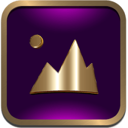 Purple Lakeshow - icon pack आइकन