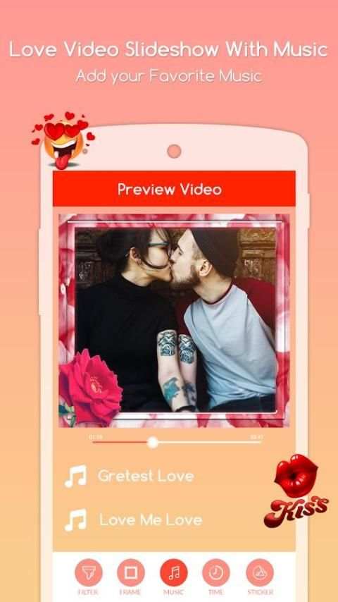 Love Slideshow Maker With Music : Movie Maker screenshot 3