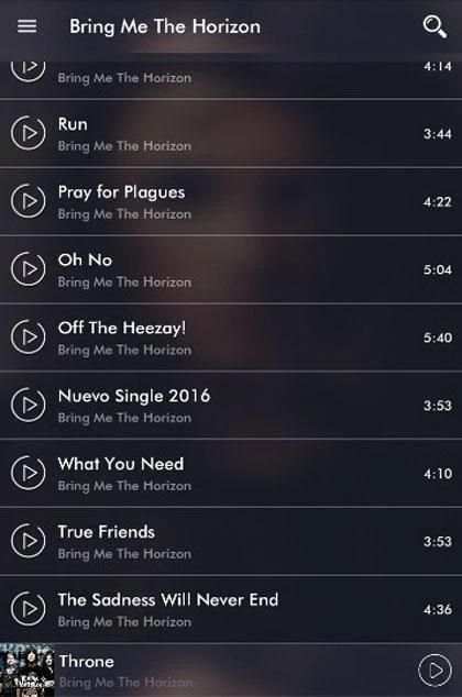Bring Me The Horizon Songs Mp3 screenshot 4