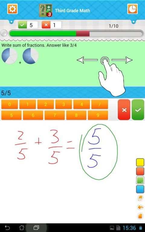 Third Grade Math स्क्रीनशॉट 1