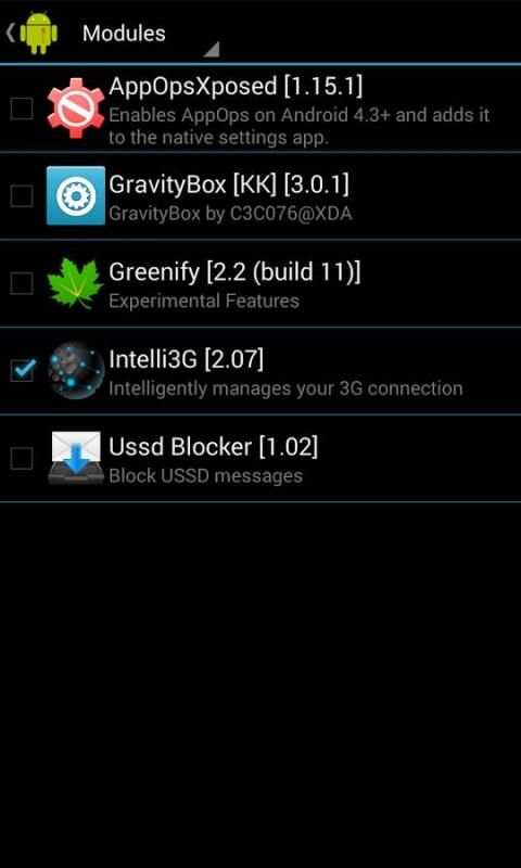 Intelli3G скриншот 1