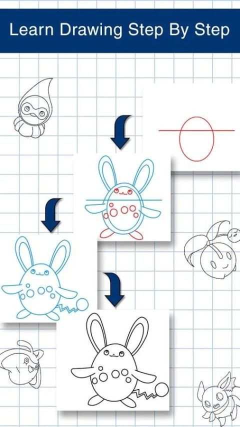 How to Draw Pokemon скриншот 11