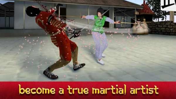 Wushu Ninja Fighting 3D screenshot 2