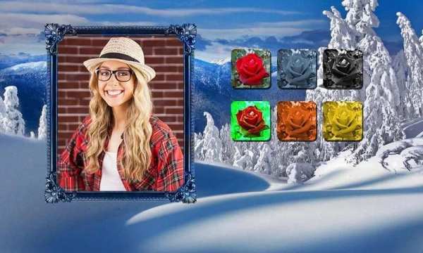 Snow Hills Photo Frames स्क्रीनशॉट 6
