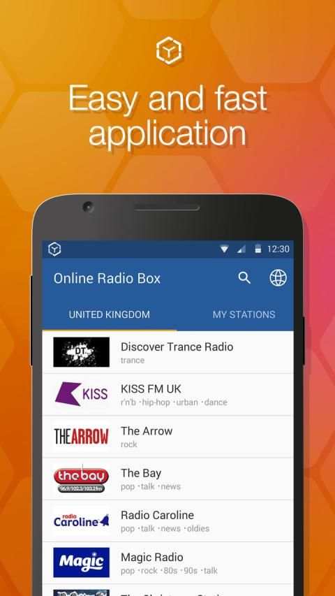 Online Radio Box 5 تصوير الشاشة