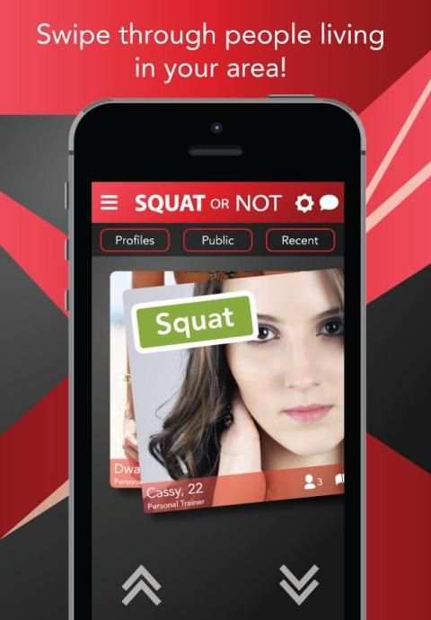 Squat or Not App 4 تصوير الشاشة