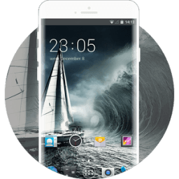Aqua Flash Launcher &amp; Theme for Intex أيقونة