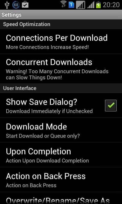 Fast Downloader скриншот 3