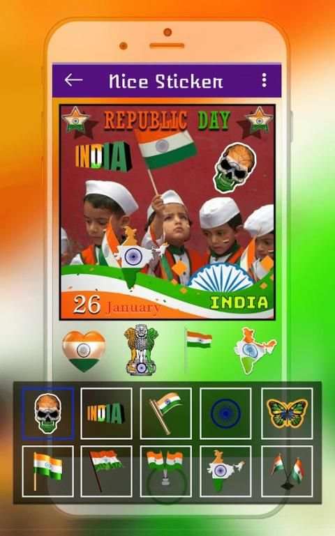 Republic Day DP Maker HD - 26 January DP Maker स्क्रीनशॉट 4