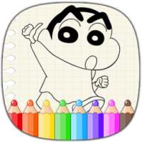 Shinchan Coloring Game आइकन