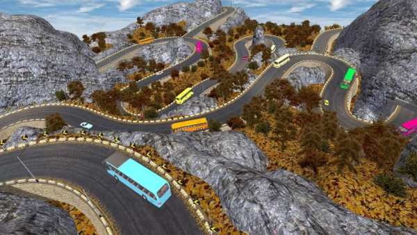 Off road City Coach Bus Driver Simulator 2017 screenshot 4