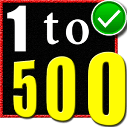 ikon 1 to 500 number counting game